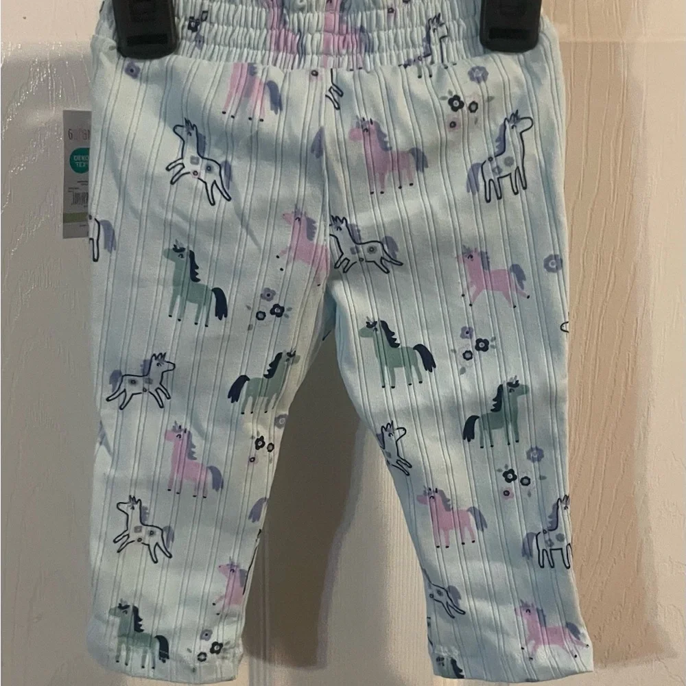 Garanimals Baby Colorful Unicorn and Floral Print‎ Leggings! NWT!